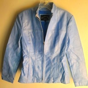 Sheng Ji Fashion Vintage Leather Jacket